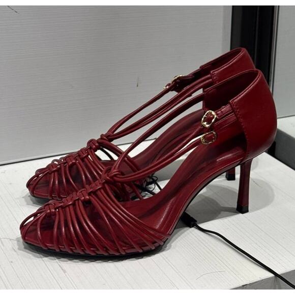 ZARA Strappy Heeled Sandals NWT - Picture 12 of 16